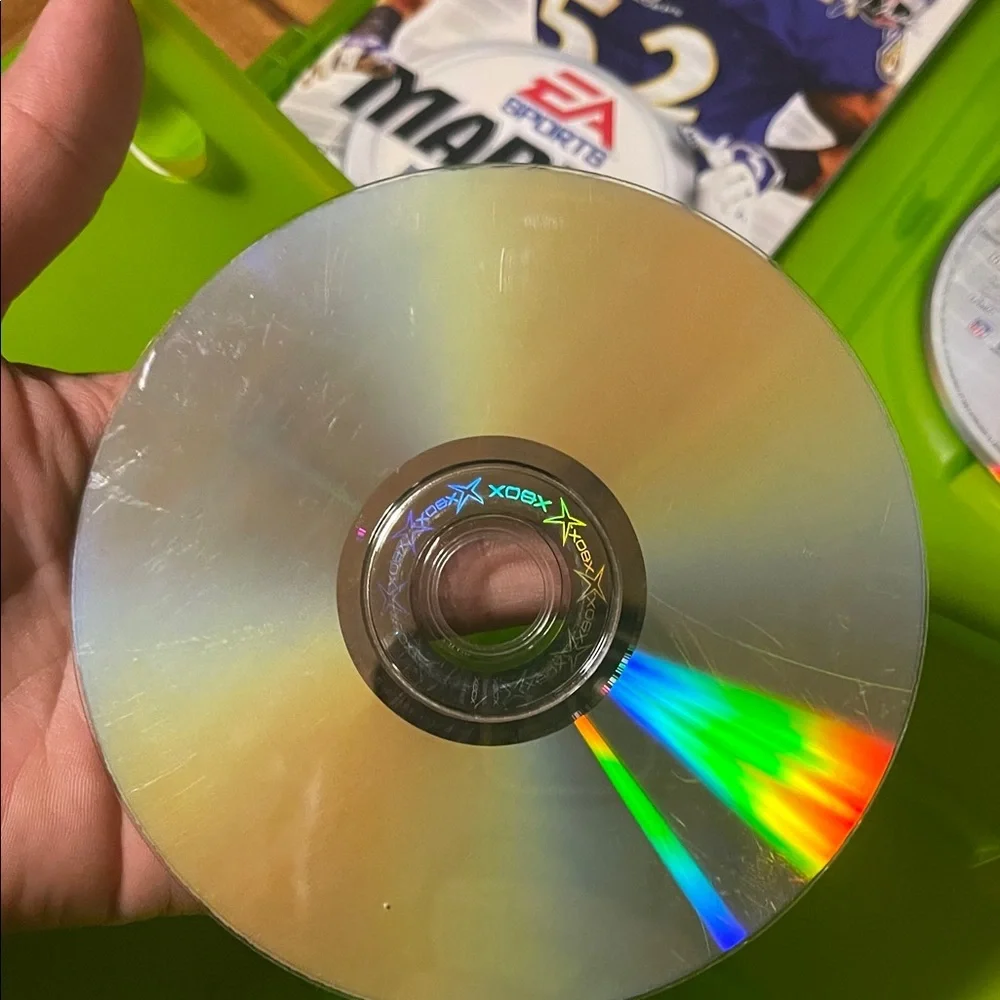 Xbox Madden NFL 2005 & 2006 Video Game Bundle - Green